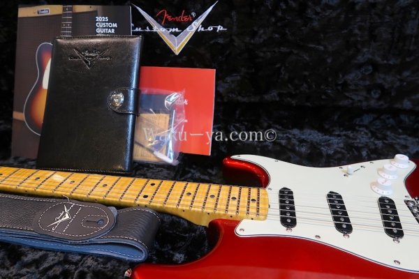 画像14: Fender Custom Shop '62 Flamethrower Stratocaster NOS / "AAAA" MAPLE FLAME / Candy Apple Red (14)
