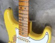 画像10: Fender Custom Shop '69 Stratocaster Heavy Relic Reverse Headstock / Aged Canary Yellow  (10)