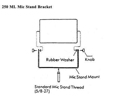 画像2: Gallien-Krueger 250ML / Mic Stand Mount