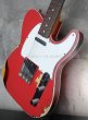 画像9:  Fender Custom Shop '60  Telecaster Custom - Handwound Pick-Ups /  Fiesta Red Over 3-Tone Sunburst / Heavy Relic (9)