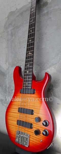 画像5: Vintage Paul Reed Smith 4 String Curly Bass 1988 / Cherry Sunburst (5)