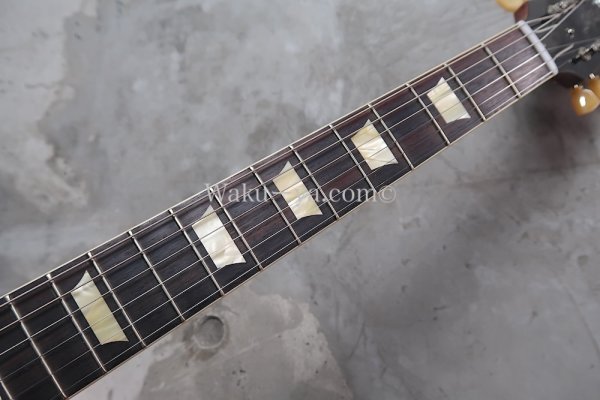 画像4: Gibson Custom Shop '57 Les Paul Standard Reissue / Murphy Lab Ultra Light Aged / Black Sparkle (4)