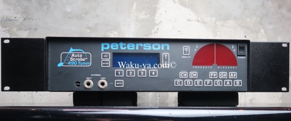画像1: Peterson Auto Strobe Tuner R490 / Rack-mount type (1)
