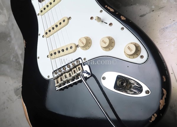 画像5: Fender Custom Shop W25 Stratocaster Black / PRO Relic / 2025NAMM (5)