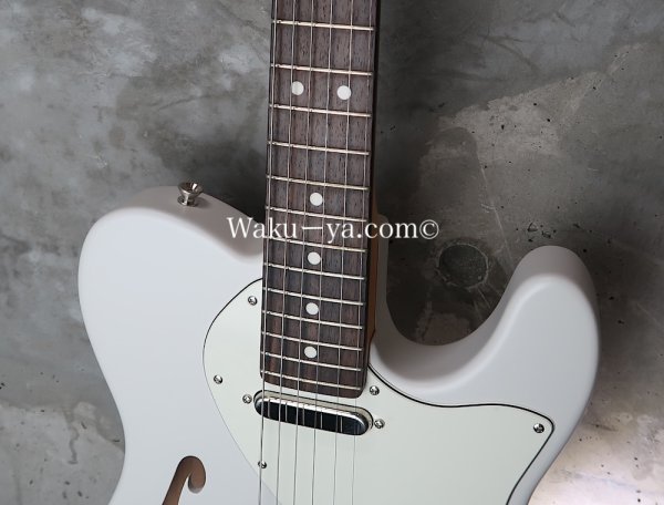画像10: Fender MIJ Limited Telecaster® Thinline / Kusumi White (10)