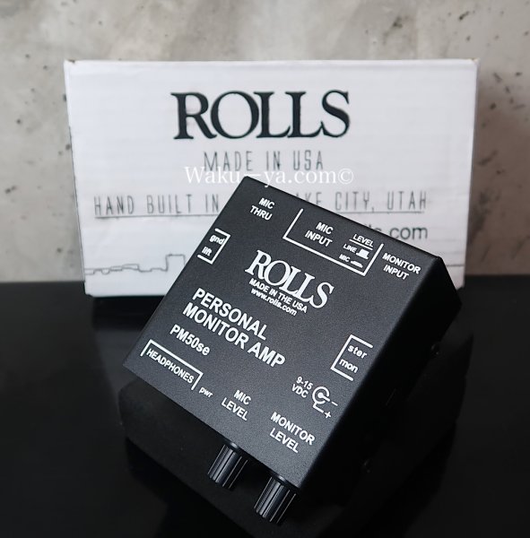 画像9: ROLLS PM50se /  Personal Monitor Amp (9)