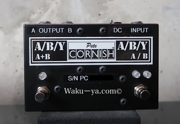 画像1: Pete Cornish A/B/Y Box / Line Driver / Battery-Free Black　 (1)