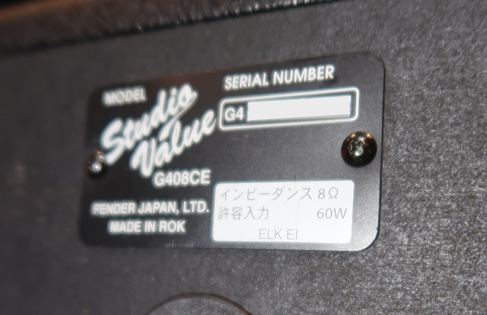 Fender Studio Valve Drive SVD / CELESTION EQ G408 - 和久屋<Wakuya>