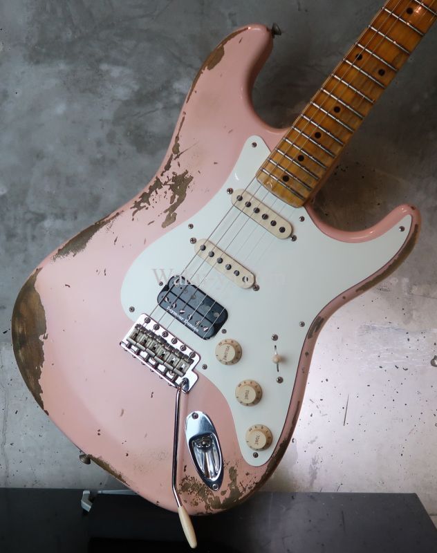 Fender Custom Shop 1957 Stratocaster SSH Relic Shell Pink 和久屋