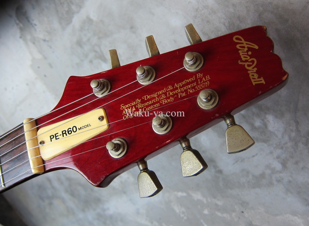 Aria Pro II PE-R60 1981 See-Thru Red - 和久屋<Wakuya>