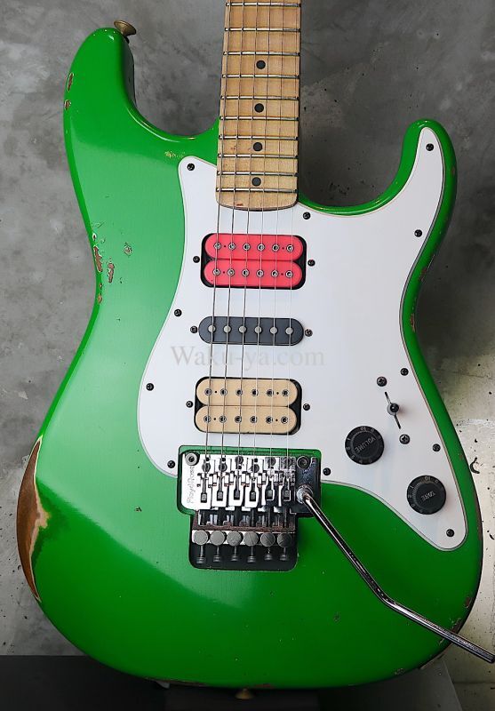 Charvel Custom Shop Green Meanie / Steve Vai / Heavy Relic - 和久屋<Wakuya>