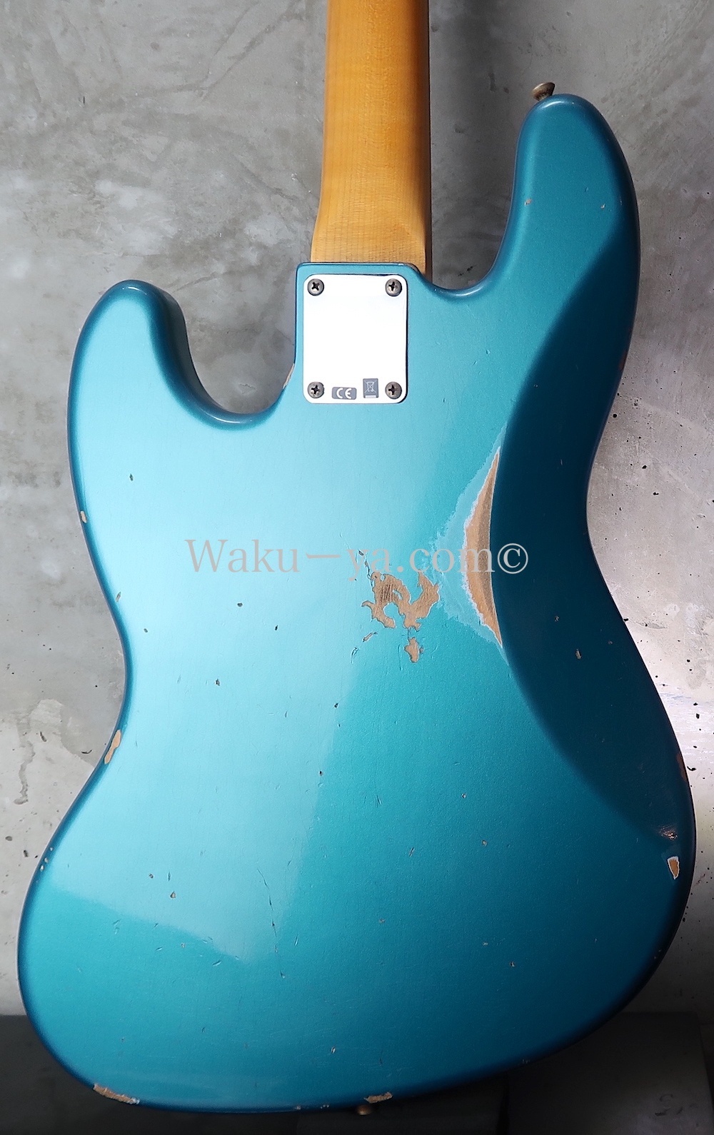 Fender Custom Shop '64 Jazz Bass Relic / Ocean Turquoise I