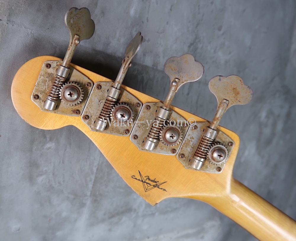 Fender Custom Shop '60 Jazz Bass Relic / Ice Blue Metallic