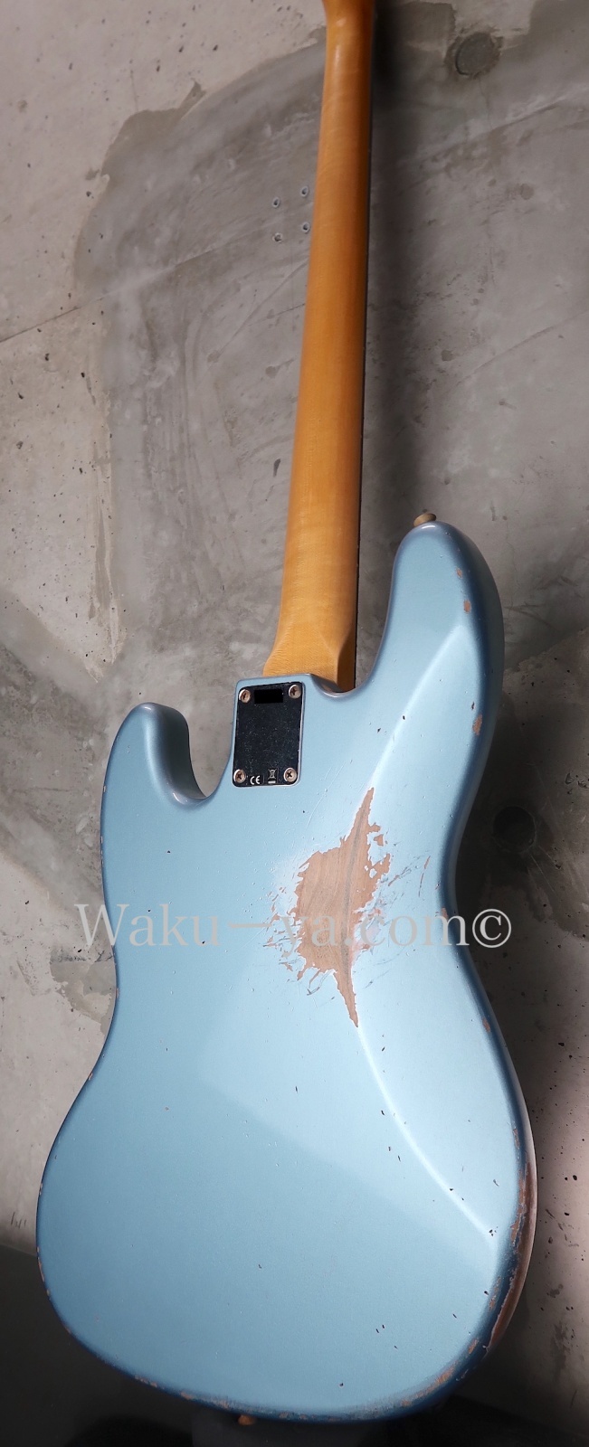 Fender Custom Shop '60 Jazz Bass Relic / Ice Blue Metallic